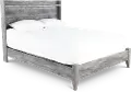 Twila Rustic Smoke Gray King Bed