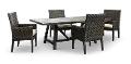 Sunset 5 Piece Patio Dining Set