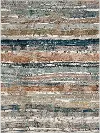 92204-60129-5.3X7.10 Epiphany 5 x 8 Blue Color Waves Area Rug