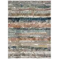 92204-60129/BLU-8X10 Epiphany 8 x 10 Blue Color Waves Area Rug