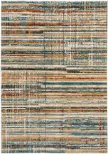 KM8MU5X7-MULT/KARMA Karma 5 x 8 Transitional Multicolor Area Rug