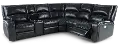 Megan Dark Blue 6 Piece Power Reclining Sectional