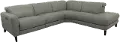 Madrid Cream Leather 2 Piece Power Reclining Sectional