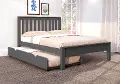 Carson Dark Gray Full Bed with Trundle