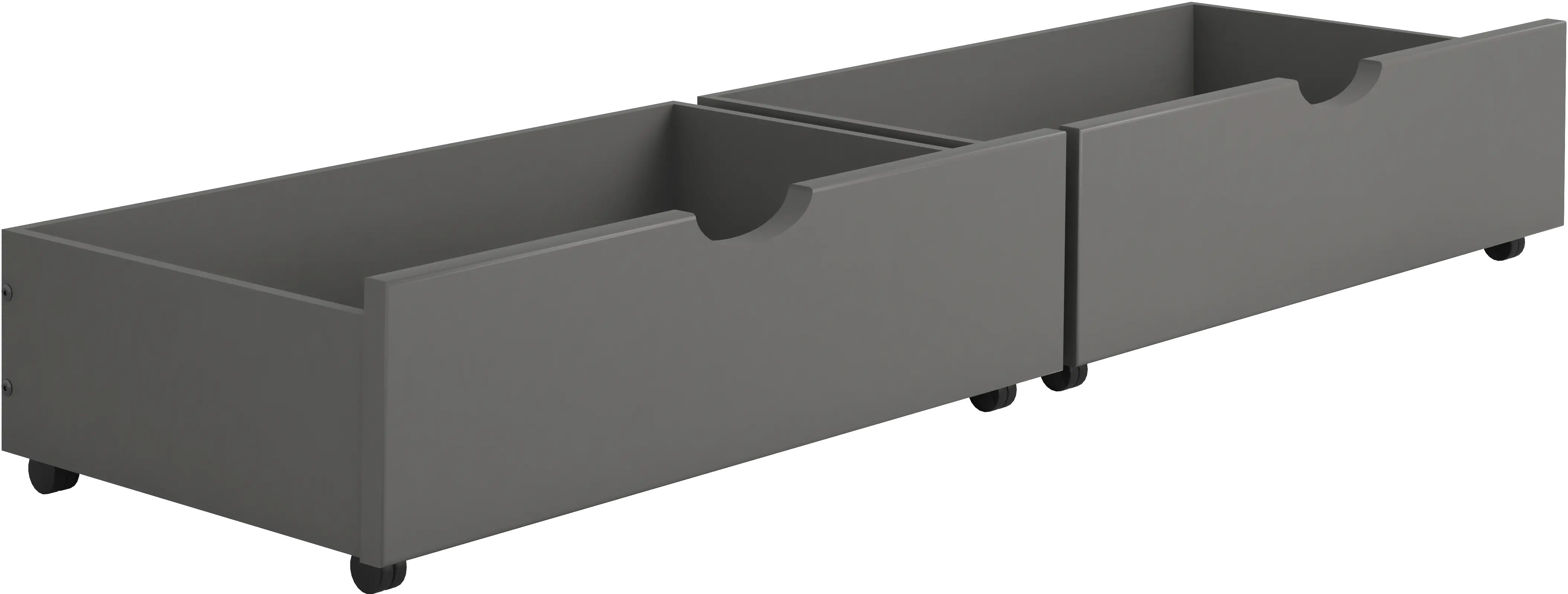 Prescott Dark Gray Underbed Drawers-1