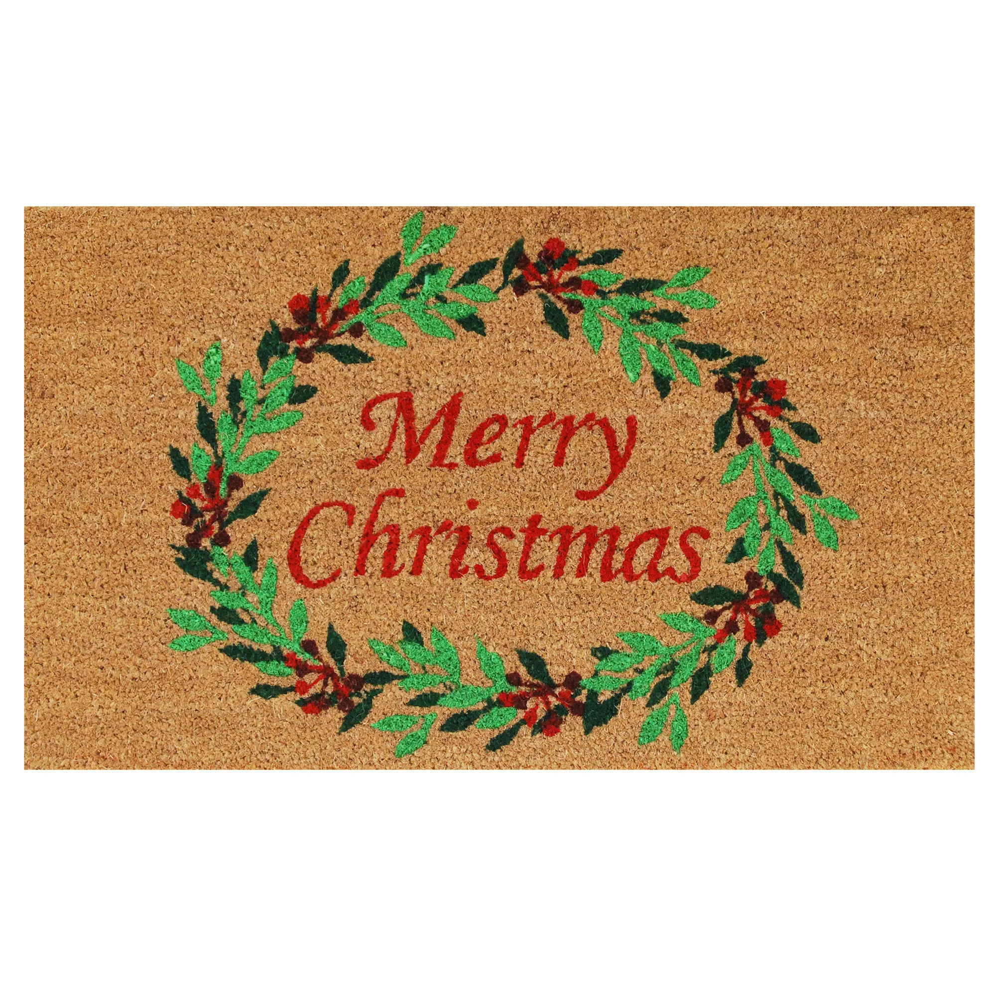101941729 Christmas Wreath Doormat-1