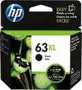 F6U64AN#140/63XL-BLACK HP 63XL Black Ink Cartridge