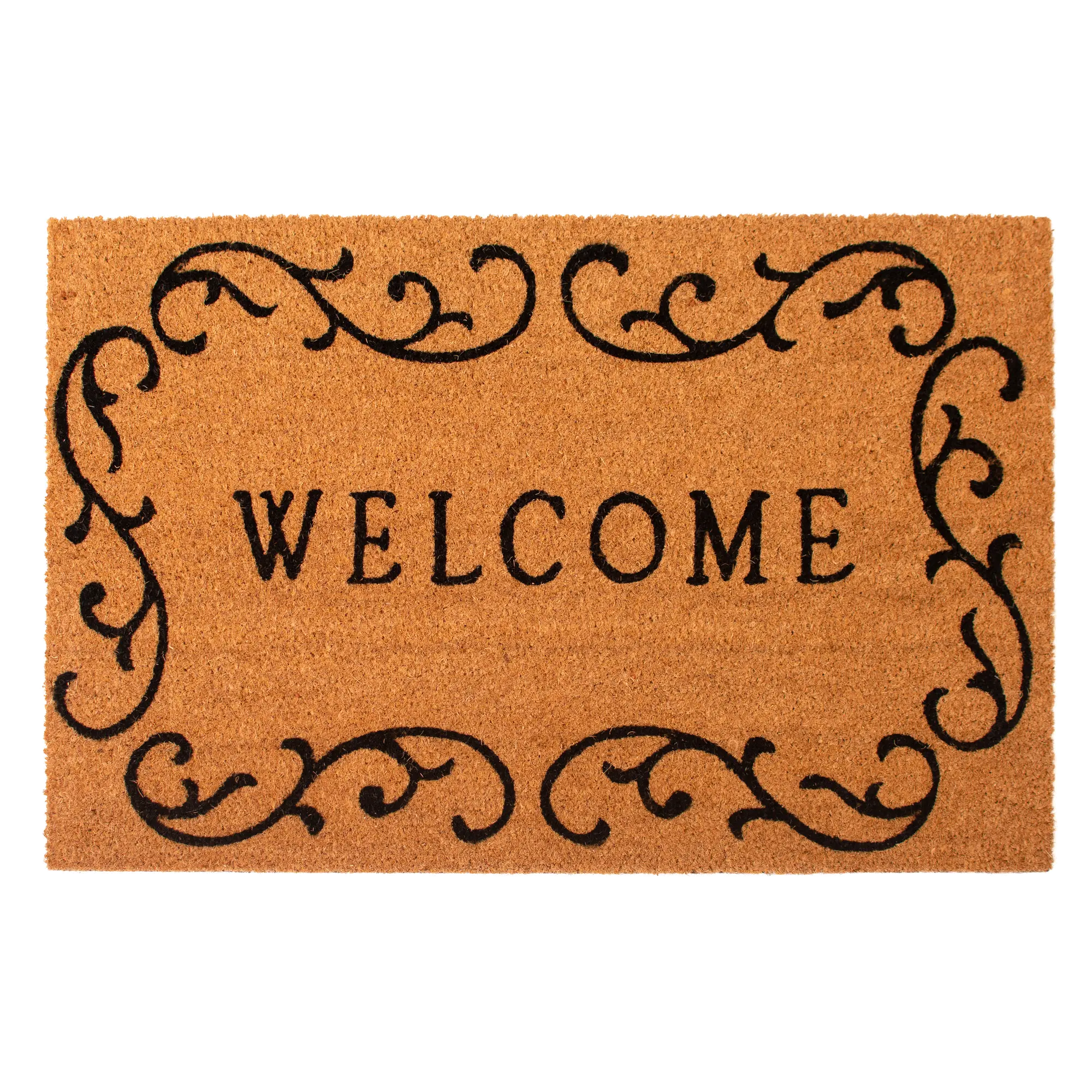 120362436 Welcome Curly Q Doormat-1