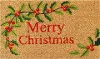 121022436 Merry Christmas Doormat