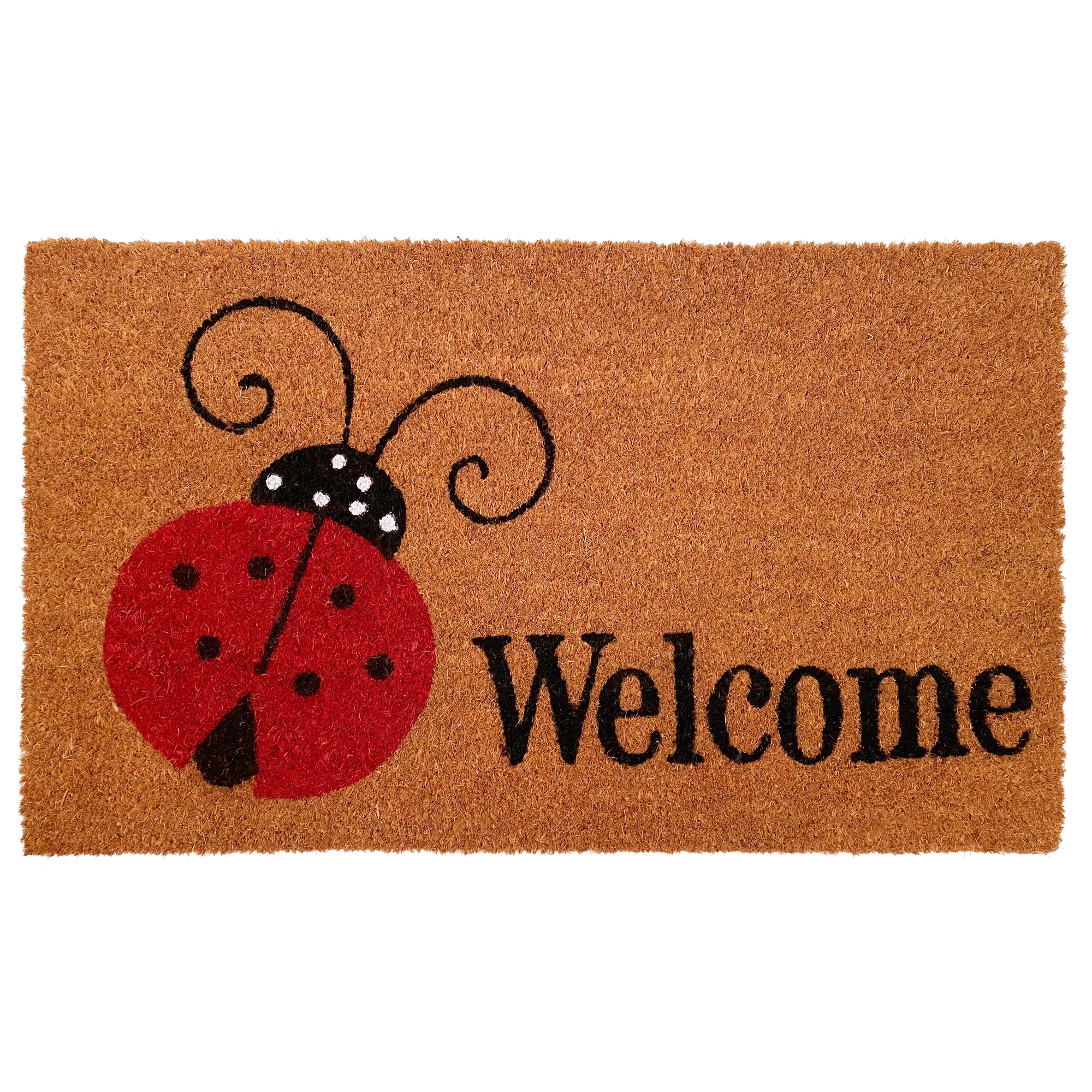 121432436 Ladybug Welcome Doormat-1