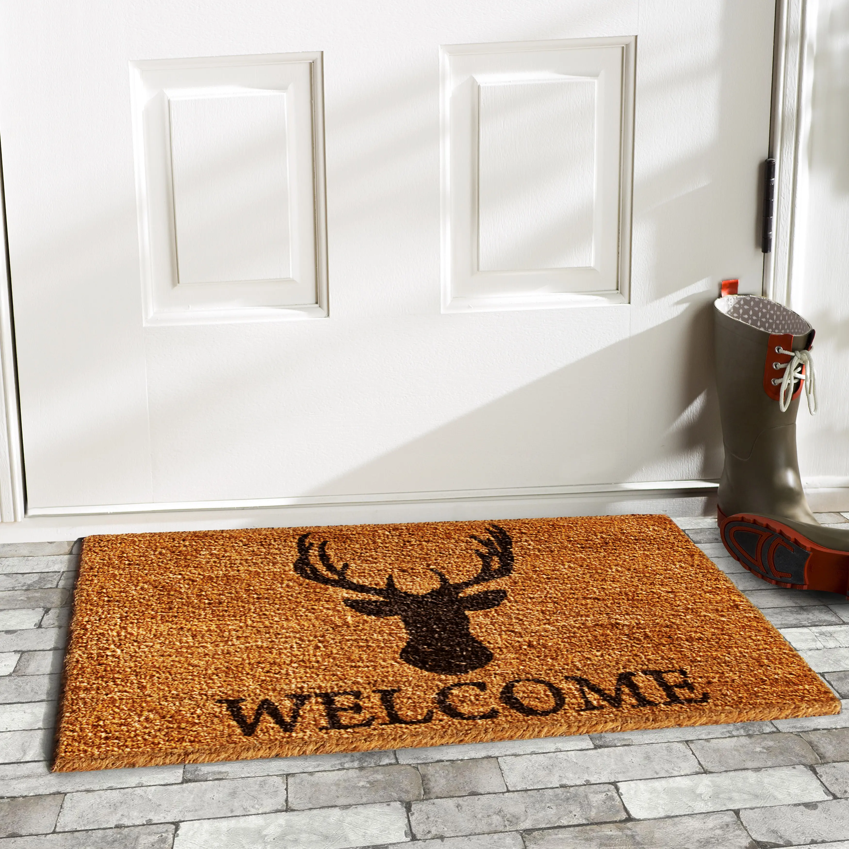 121471729 Welcome Deer Doormat-1