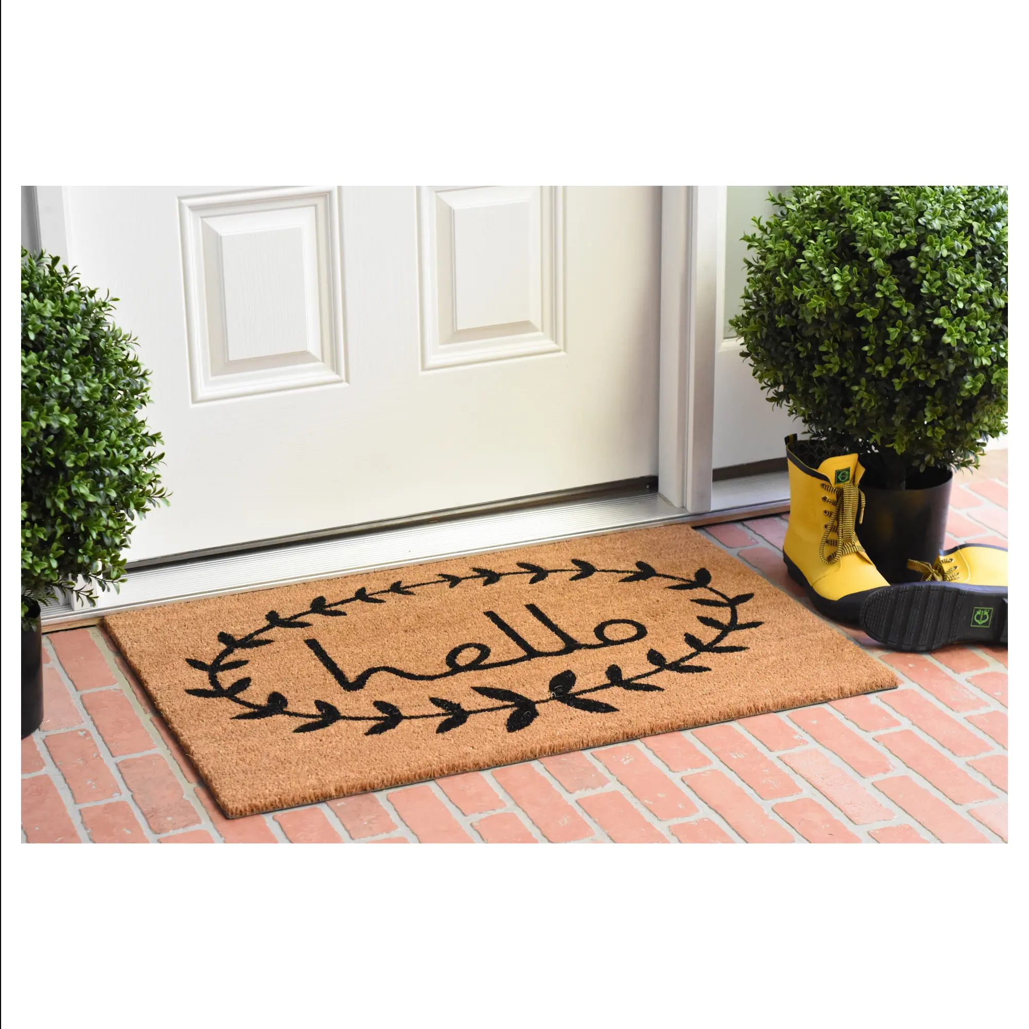121811729 Calico Hello Doormat-2