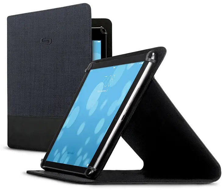 UNL2022-4 Solo Velocity 8.5 - 11 Black Universal Tablet Case-1