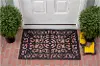 900092436 Fleur De Lis Rubber Doormat