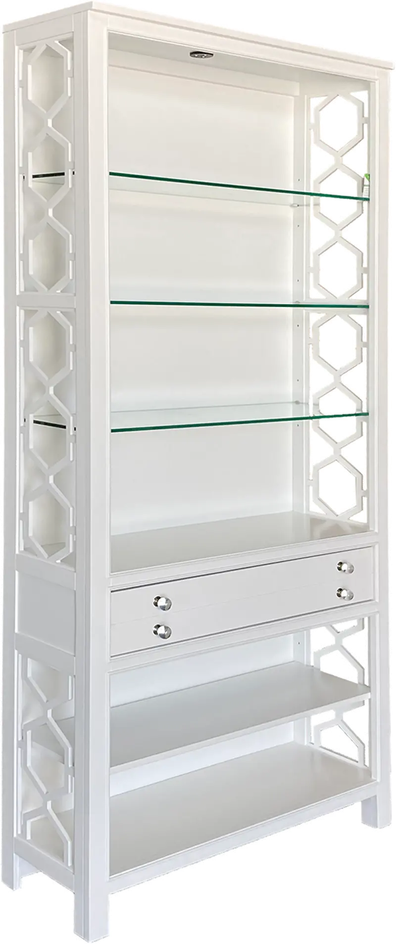 Arbor Paris White Bookcase