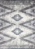 A163-IVGY-76X96-AS104 Aspen 8' x 10' Ivory and Gray Area Rug