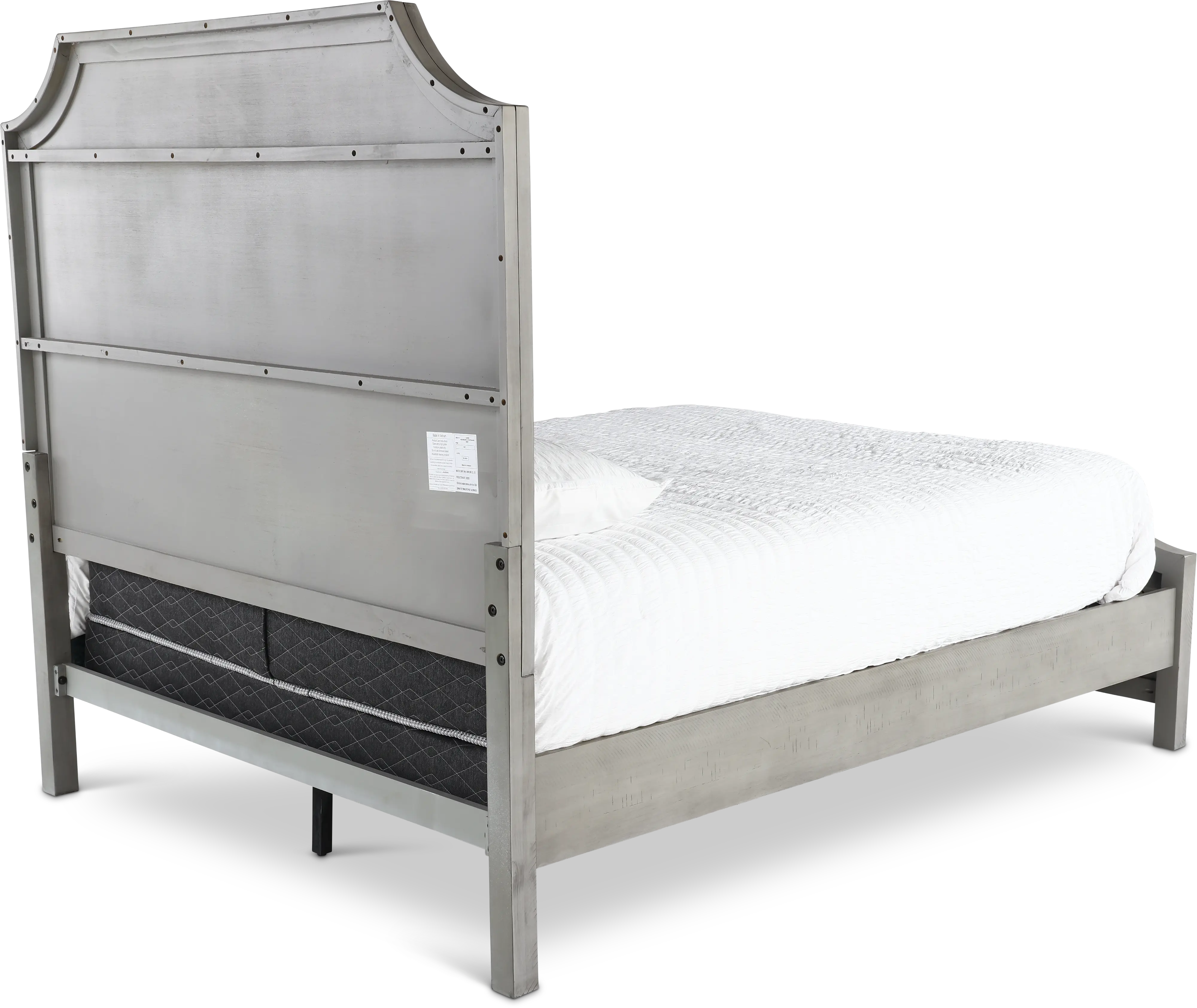Beach House Gray King Bed-7