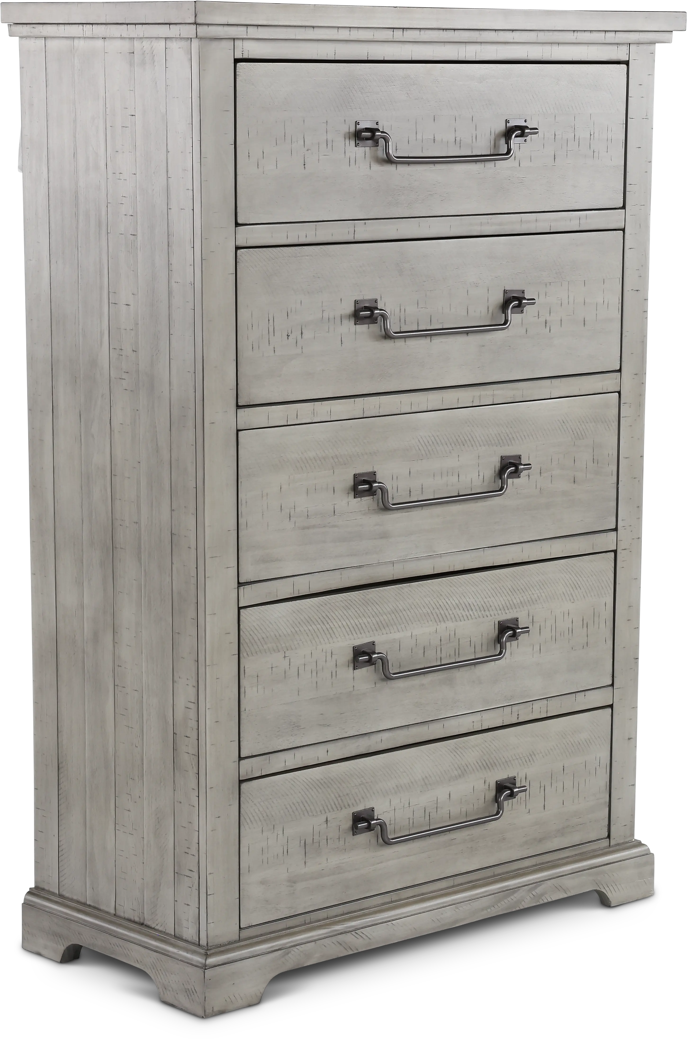 Beach House Gray Chest of Drawers-5
