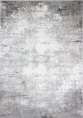 C190-IVGY-76X96-CA106 Carlyle 8 x 10 Contemporary Ivory and Gray Area Rug