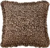 Adrienne Leopard Tan and Black Euro Sham