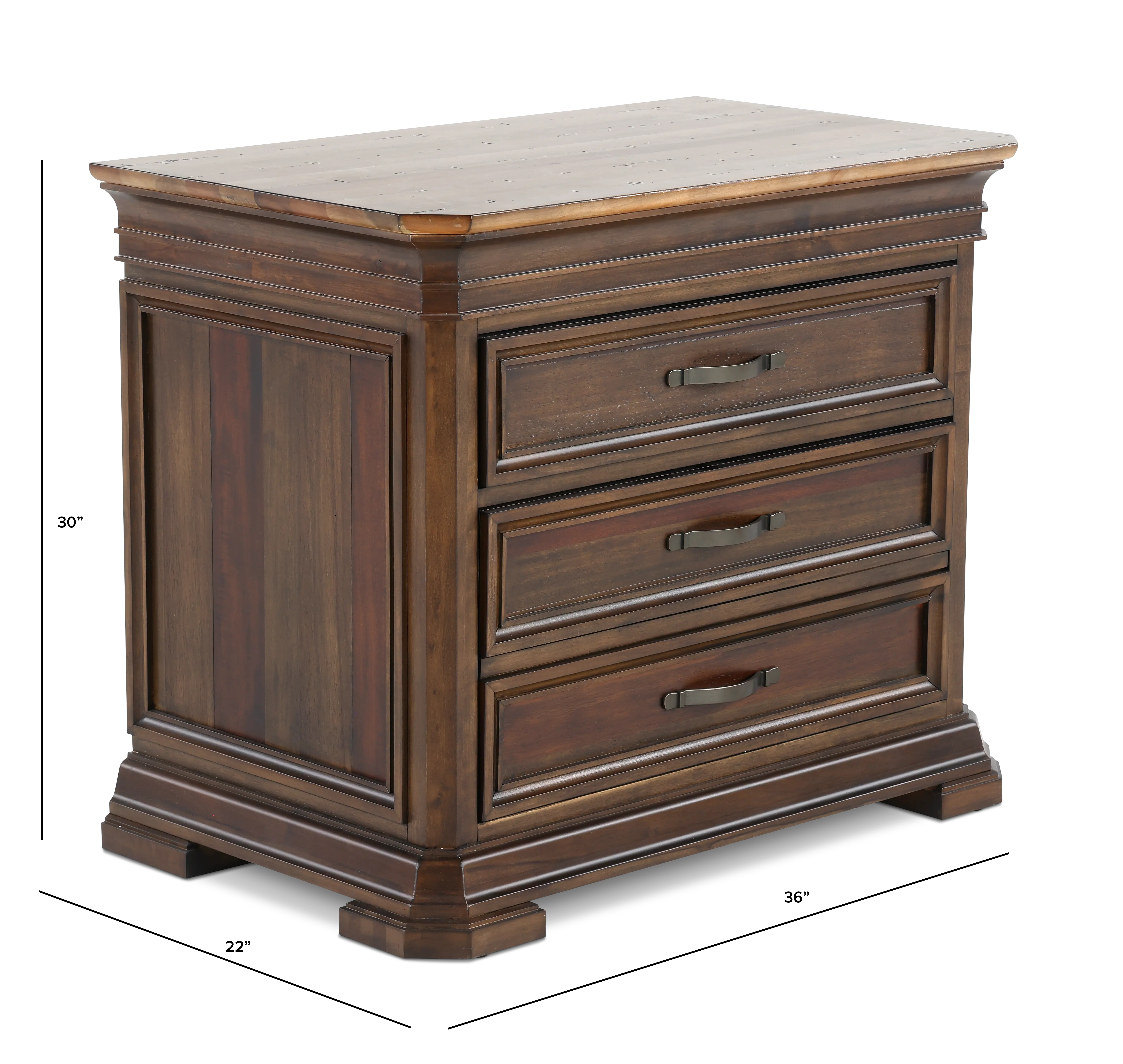 Sonoma Brown Lateral File-3