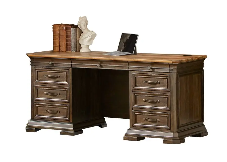 Sonoma Brown Credenza-2