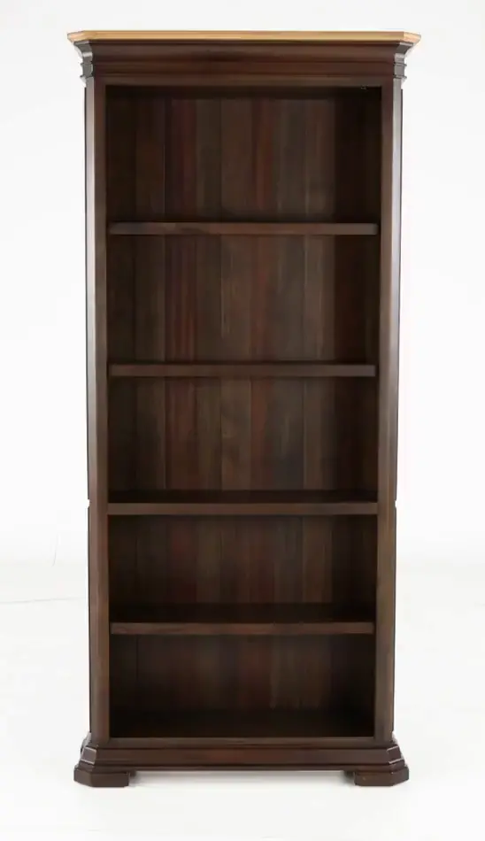 Sonoma Brown Open Bookcase-8