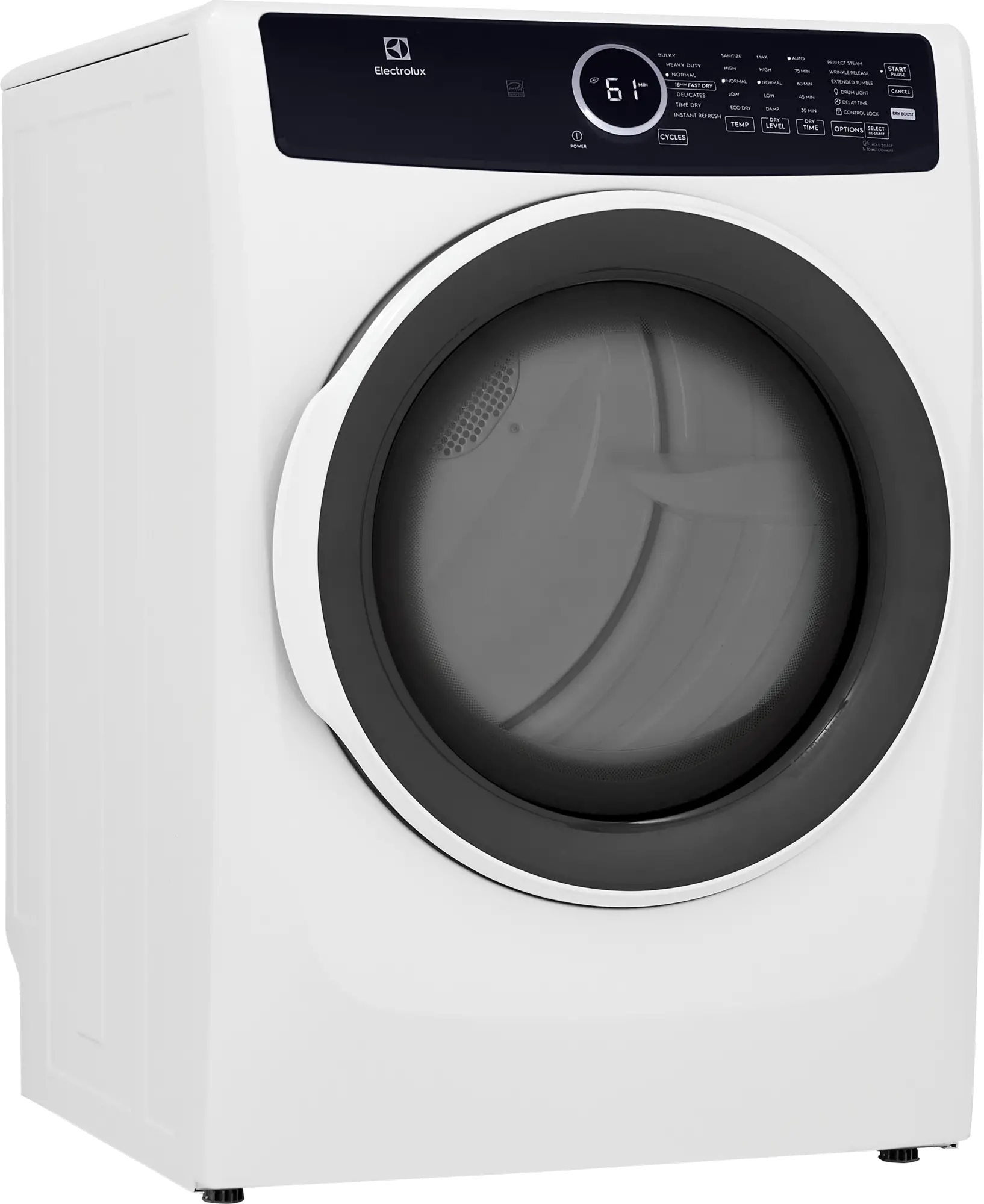 ELFE7437AW Electrolux 8 cu ft Electric Dryer - White, ELF7437A-5