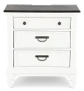 417-BR61 Allyson Park White Nightstand