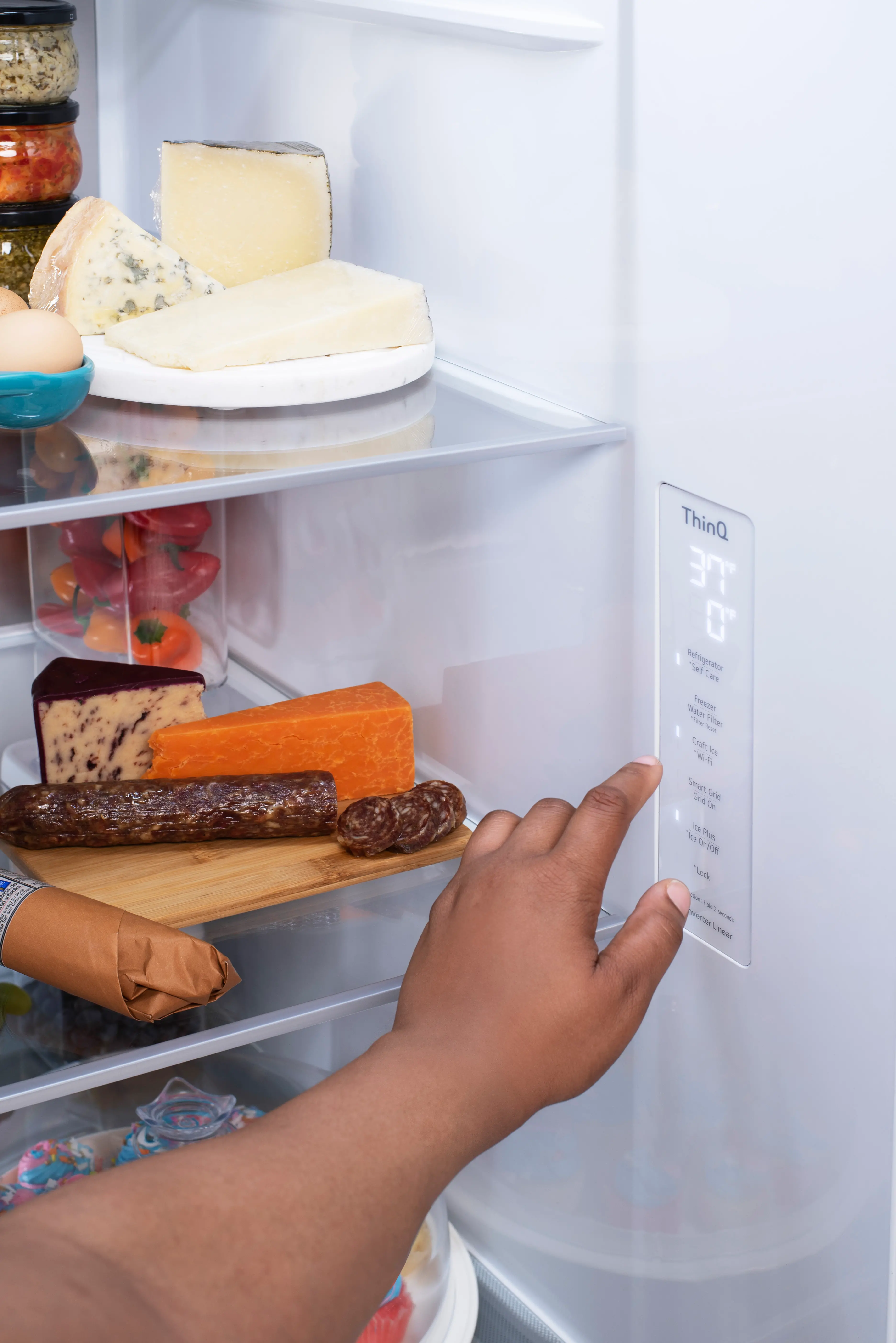 LRSOS2706D LG 26.8 cu ft Side by Side Refrigerator - Black Stainless Steel-4