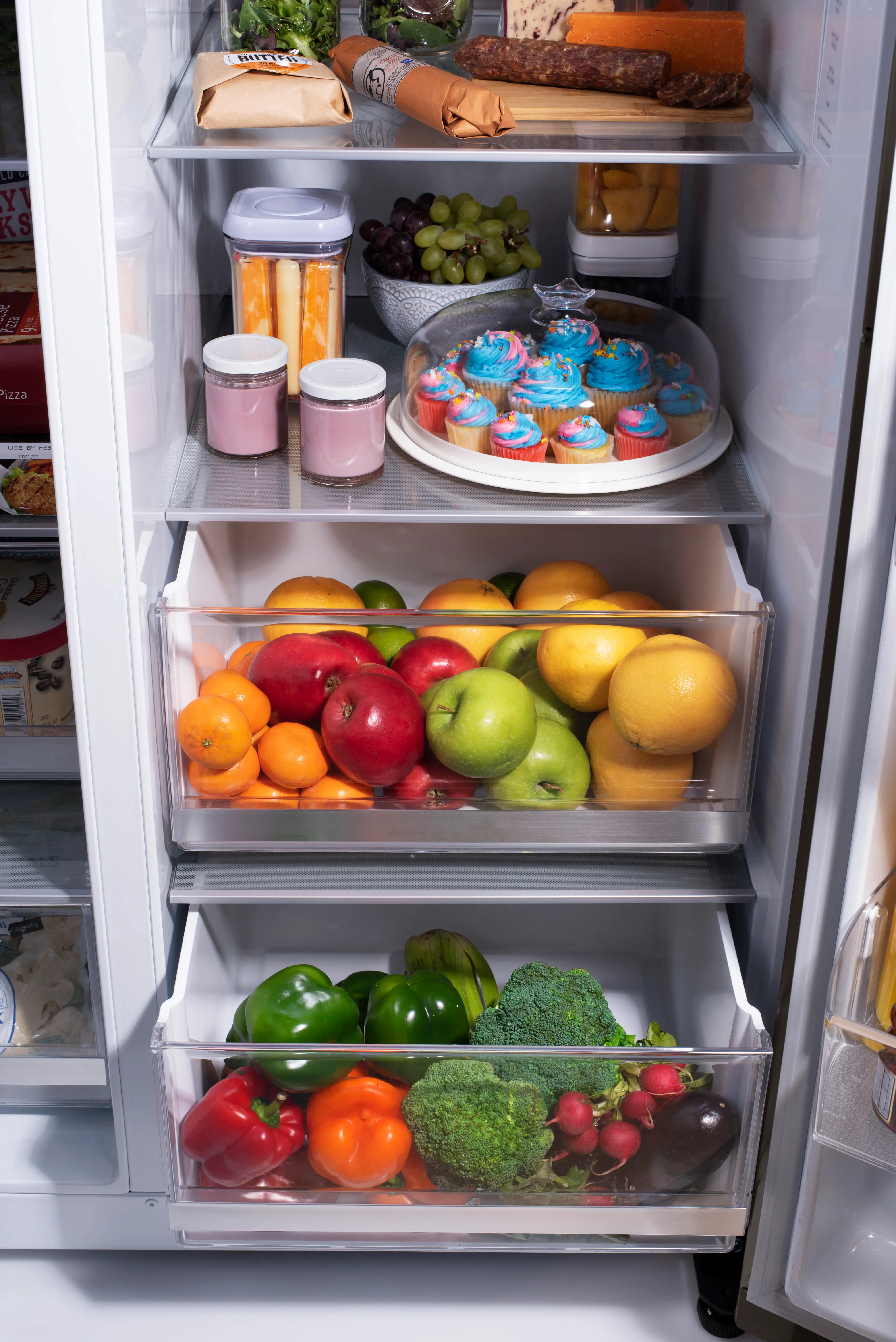 LRSOS2706D LG 26.8 cu ft Side by Side Refrigerator - Black Stainless Steel-9