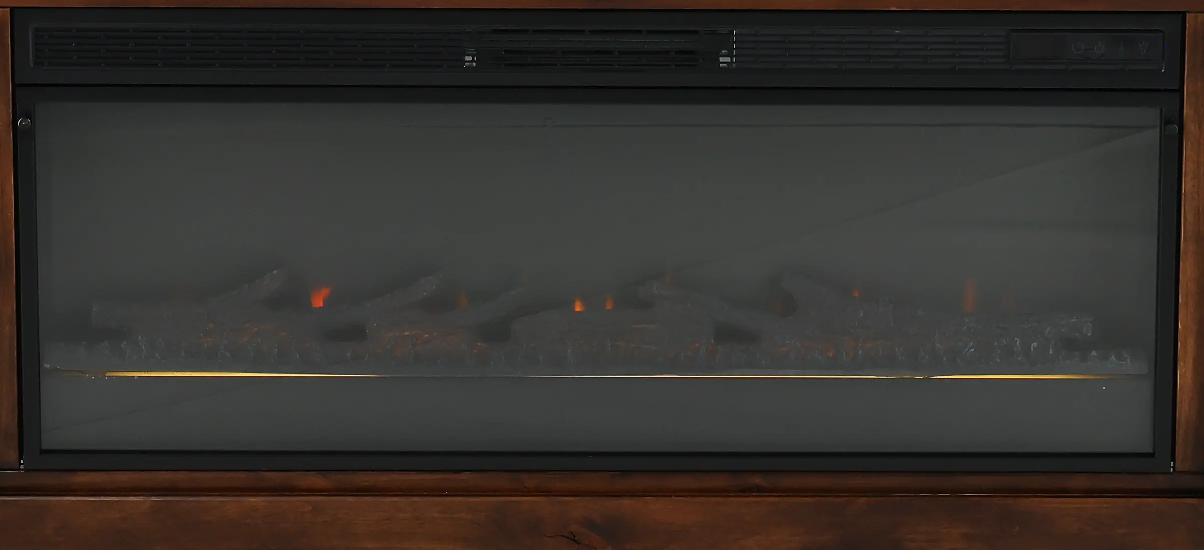 Farmhouse Brown 94 Fireplace TV Stand-7