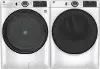 .GEC-W/W-550-ELE--PR GE Front Load Electric Washer and Dryer Set - GFD55 White