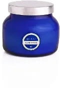 8 oz Aloha Orchid Signature Petite Blue Jar Candle
