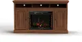 Largo Brown 67 Fireplace TV Stand