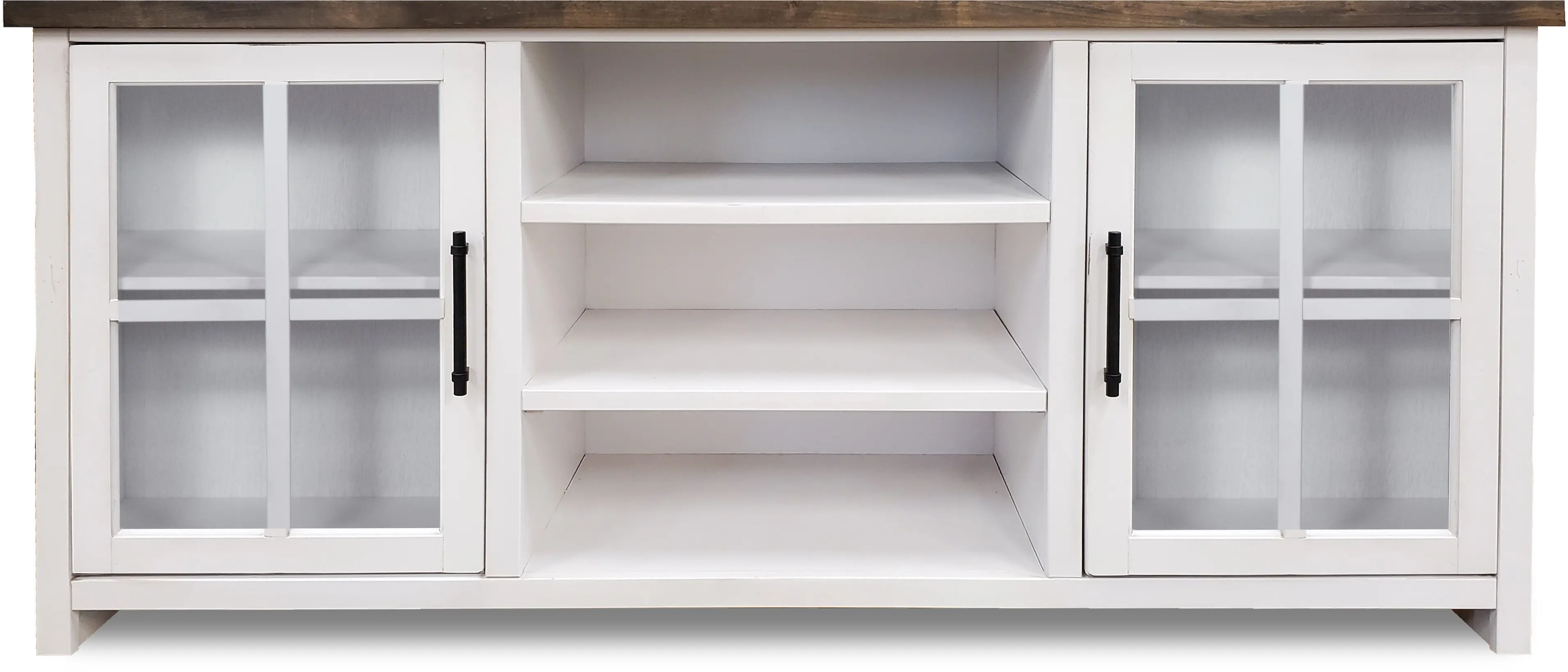 Hampton White 67 TV Stand-2