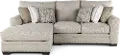 2PC/MDLTN/RLV/LCHSE Middleton Beige 2 Piece Chaise Sectional