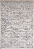 Chorus 5 x 8 Art Deco Gray Beige Area Rug