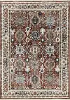 Samira 5 x 8 Orange Multicolor Area Rug