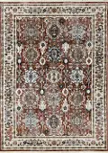 Samira 8 x 10 Orange Multicolor Area Rug