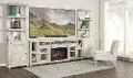 Avery Loft Gray 84 Fireplace Entertainment Wall