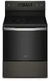 WFE550S0LV Whirlpool 5.3 cu ft Electric Range - Black Stainless Steel