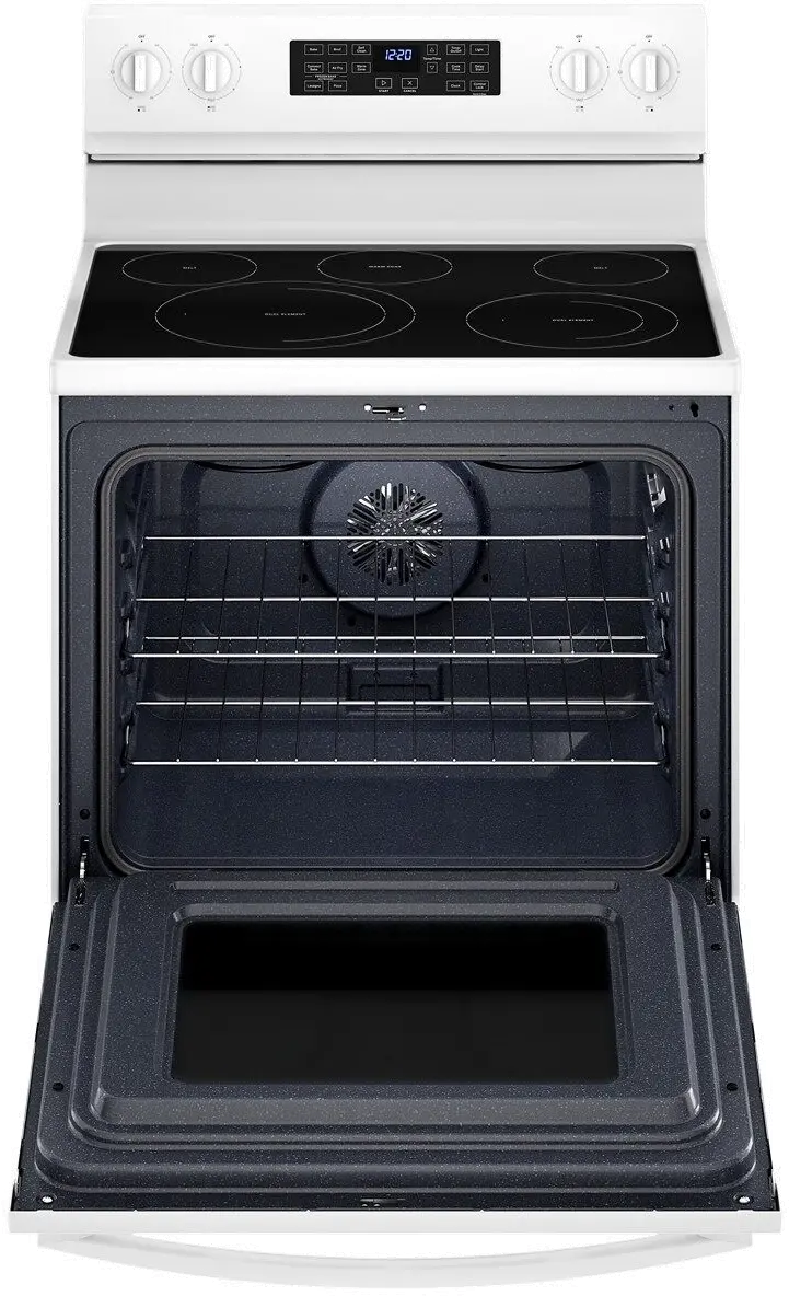 WFE550S0LW Whirlpool 5.3 cu ft Electric Range - White-4