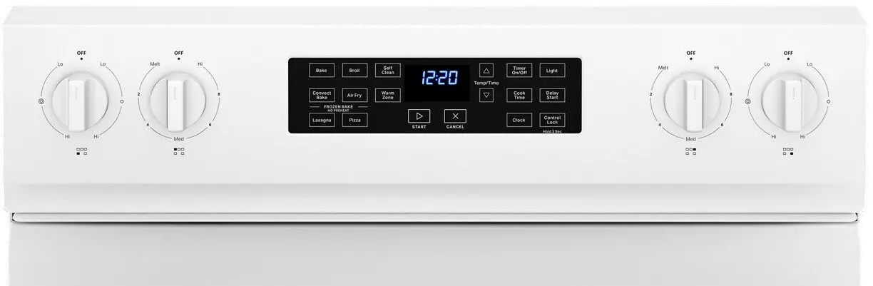 WFE550S0LW Whirlpool 5.3 cu ft Electric Range - White-5