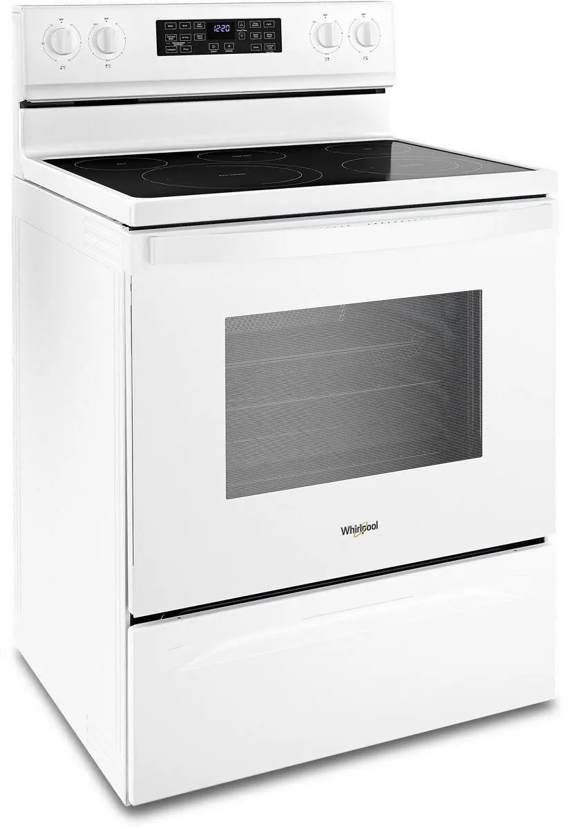 WFE550S0LW Whirlpool 5.3 cu ft Electric Range - White-6