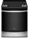 WEE745H0LZ Whirlpool 6.4 cu ft Electric Range - Stainless Steel.