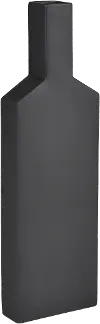 Drue Tall Black Vase