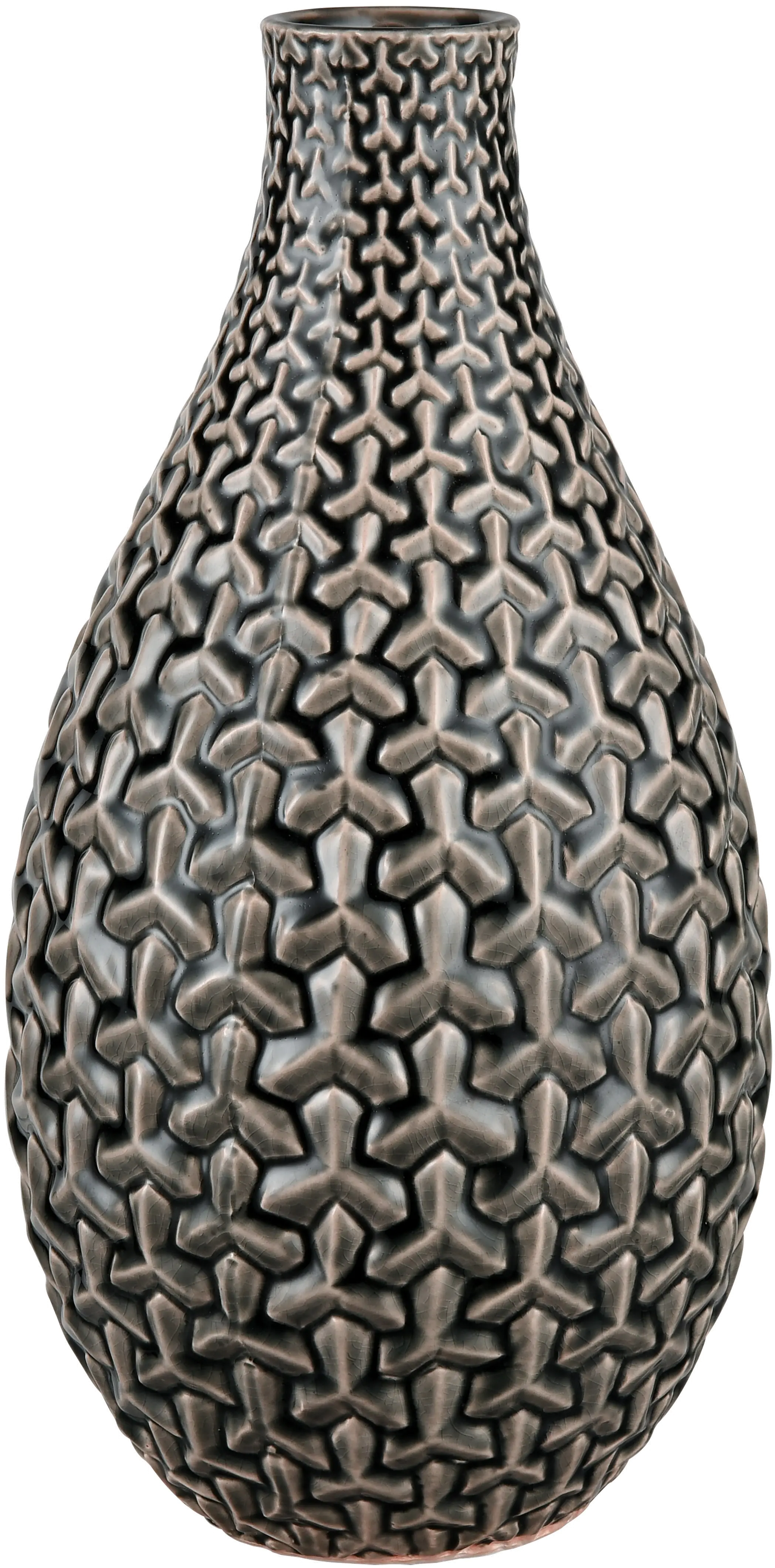 Gibbs Large Charcoal Vase-1