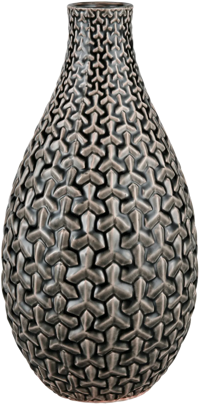 Gibbs Large Charcoal Vase