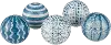 4  Assorted Diameter Orbs